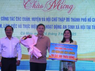TP.HCM hỗ trợ Cà Mau gần 7 tỉ đồng thực hiện an sinh xã hội