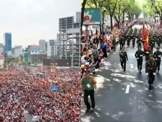 Nữ BTV có pha xử lý cực tinh tế khi phỏng vấn em bé trên sóng trực tiếp sau lễ diễu binh, diễu hành 30/4