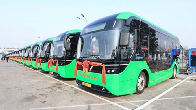Dự kiến đến năm 2030, Hà Nội sẽ hoàn thành chuyển đổi sang xe buýt xanh Dự kiến đến năm 2030, Hà Nội sẽ hoàn thành chuyển đổi sang xe buýt xanh