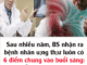 Sau nhiều năm, BS nhận ra bệnh nhân u;ng th;ư luôn có 6 điểm chung vào buổi sáng: Ngẫm lại quá đúng