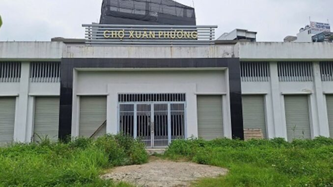 Chợ dân sinh ở Hà Nội xây dựng xong bỏ hoang, gây lãng phí Chợ dân sinh ở Hà Nội xây dựng xong bỏ hoang, gây lãng phí