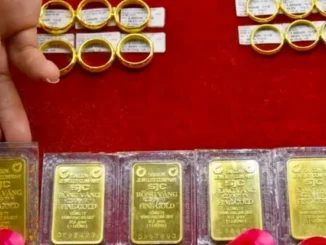 Giá vàng hôm nay 2-5: Lao dốc rồi bật tăng trở lại
