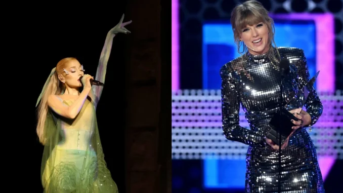 Taylor Swift, Ariana Grande trắng tay tại AMAs khủng hoảng ngầm trong làng nhạc? Taylor Swift, Ariana Grande trắng tay tại AMAs khủng hoảng ngầm trong làng nhạc?