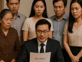Sau đám tang của bố, luật sư đến để công bố di chúc, ai cũng tưởng phần tài sản chia đã rõ ràng. Nhưng…