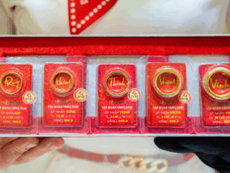 Giá vàng chiều nay (1-5-2025)