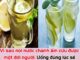 7 lợi ích khi uống nước chanh ấm buổi sáng