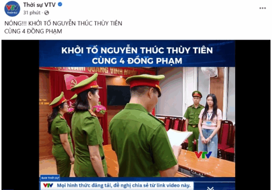 Phản ứng dữ dội từ phía CĐM trước tin Hoa hậu Thùy Tiên bị b:ắt vì liên quan đến vụ k:ẹu r:au Kera Phản ứng dữ dội từ phía CĐM trước tin Hoa hậu Thùy Tiên bị b:ắt vì liên quan đến vụ k:ẹu r:au Kera
