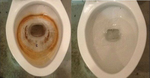 Bồn cầu bám cặn vàng: Không cần cọ rửa nhiều, làm cách này trắng sáng, thơm tho như mới Bồn cầu bám cặn vàng: Không cần cọ rửa nhiều, làm cách này trắng sáng, thơm tho như mới