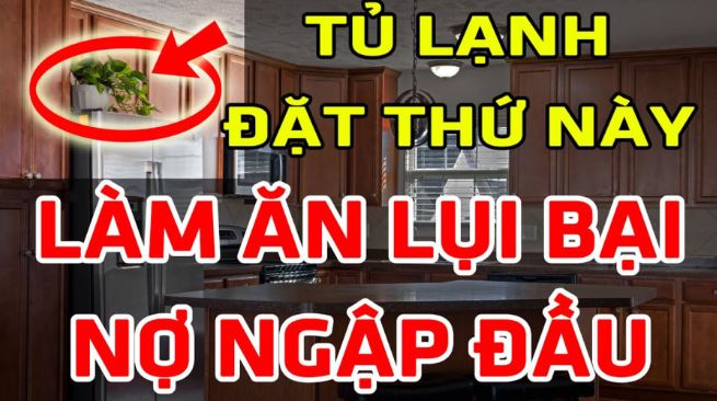 Nóc tủ lạnh để 4 thứ này: Tài lộc thất thoát, gia chủ nghèo khó quanh năm Nóc tủ lạnh để 4 thứ này: Tài lộc thất thoát, gia chủ nghèo khó quanh năm