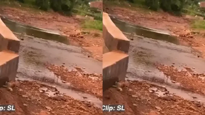 Clip ghi lại phút nước lũ dâng nhanh chóng mặt khiến nhiều người thót tim Clip ghi lại phút nước lũ dâng nhanh chóng mặt khiến nhiều người thót tim