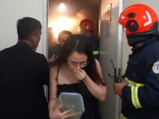 Cháy tại chung cư Mường Thanh ở Đà Nẵng, khói đen bốc nghi ngút