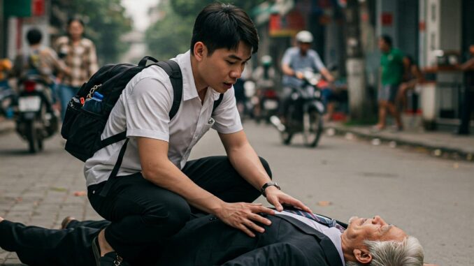 Chàng sinh viên bỏ lỡ kì thi vì cíu chủ tịch ngất bên lề đường, bất ngờ cuộc đời cậu bước sang trang mới Chàng sinh viên bỏ lỡ kì thi vì cíu chủ tịch ngất bên lề đường, bất ngờ cuộc đời cậu bước sang trang mới