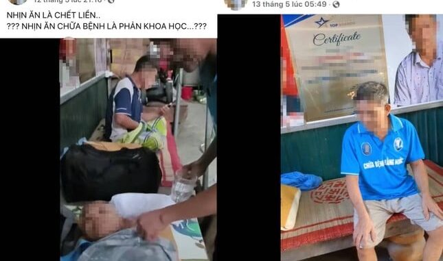 Cơ sở ‘chữa bệnh bằng nước’ khóa cổng, nhốt đoàn kiểm tra Cơ sở ‘chữa bệnh bằng nước’ khóa cổng, nhốt đoàn kiểm tra