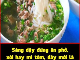 Sáng dậy đừng ăn phở, xôi hay mì tôm, đây mới là đồ ăn sáng ngon rẻ, lại bổ chẳng kém nhân sâm