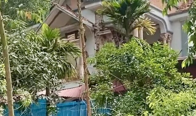 Nổ lớn tại ngôi nhà 2 tầng, 4 người thương vong Nổ lớn tại ngôi nhà 2 tầng, 4 người thương vong