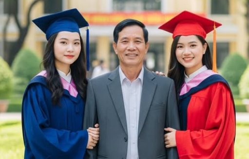 Người mẹ chê nghèo bỏ nhà đi khi 2 con gái chỉ 3 tháng tuổi, ông Hùng “gà trống nuôi con”, sau 29 năm vất vả 2 con gái đã đỗ Tiến sĩ! Người mẹ chê nghèo bỏ nhà đi khi 2 con gái chỉ 3 tháng tuổi, ông Hùng “gà trống nuôi con”, sau 29 năm vất vả 2 con gái đã đỗ Tiến sĩ!