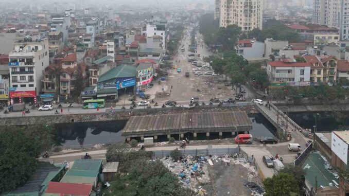 Dự án đường nghìn tỉ nhiều năm dang dở ở Hà Nội sắp thi công trở lại Dự án đường nghìn tỉ nhiều năm dang dở ở Hà Nội sắp thi công trở lại