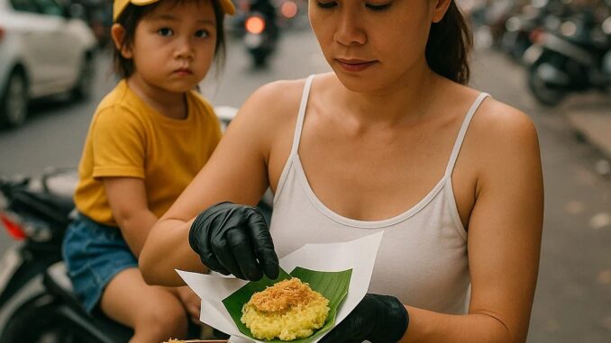 Vợ làm nghề bán xôi đêm, Tôi ở nhà trông con rồi ngày nào tôi cũng phụ vợ dọn hàng rồi bỏ về ngủ trước vì sáng hôm sau phải đi làm sớm. Kì lạ thay dù rất đông khách xếp hàng nhưng lúc kiểm tiền lại chẳng lãi lời được bao nhiêu mà vợ còn than đau khắp người. Đêm hôm đó, tôi bí mật về thay quần áo rồi giả làm khách mua xôi. Lúc gần đến lượt, tôi sững người khi thấy vợ đang … Vợ làm nghề bán xôi đêm, Tôi ở nhà trông con rồi ngày nào tôi cũng phụ vợ dọn hàng rồi bỏ về ngủ trước vì sáng hôm sau phải đi làm sớm. Kì lạ thay dù rất đông khách xếp hàng nhưng lúc kiểm tiền lại chẳng lãi lời được bao nhiêu mà vợ còn than đau khắp người. Đêm hôm đó, tôi bí mật về thay quần áo rồi giả làm khách mua xôi. Lúc gần đến lượt, tôi sững người khi thấy vợ đang …