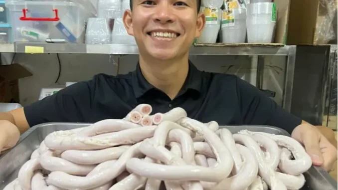 Thế Lòng Se Điếu - người khoe cỗ lòng se điếu dài tới 40m nổi lên giữa tranh cãi, là ai? Thế Lòng Se Điếu - người khoe cỗ lòng se điếu dài tới 40m nổi lên giữa tranh cãi, là ai?