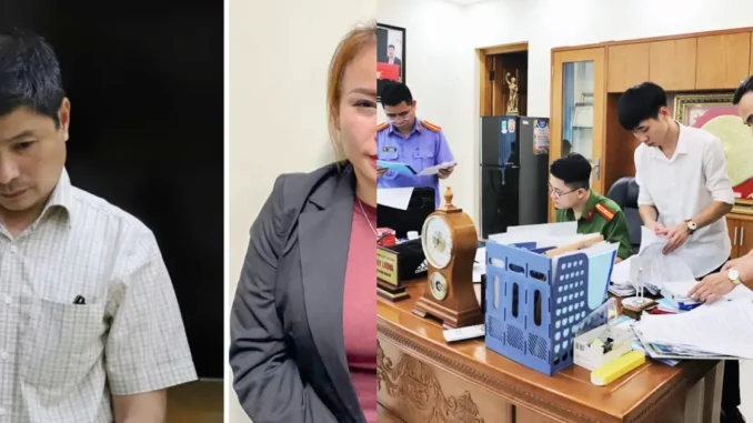 Bắt 3 lãnh đạo Công ty cổ phần Quản lý công trình đô thị Bắc Giang Bắt 3 lãnh đạo Công ty cổ phần Quản lý công trình đô thị Bắc Giang
