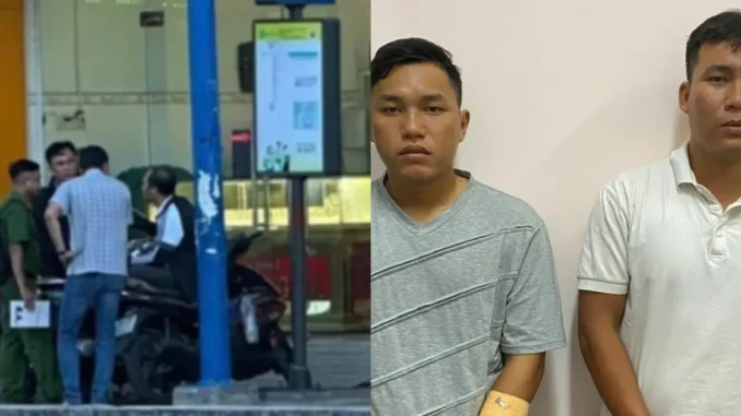 2 đối tượng cướp tiệm vàng ở TPHCM bị bắt sau 5 giờ gây án 2 đối tượng cướp tiệm vàng ở TPHCM bị bắt sau 5 giờ gây án