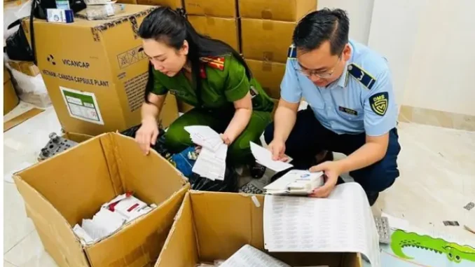 Cận cảnh các loại thu:ố:c, thực phẩm chức năng gi:ả vừa bị thu giữ
