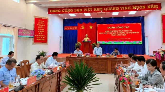 Cà Mau yêu cầu đội ngũ kế thừa cấp xã phải phục vụ dân tốt hơn