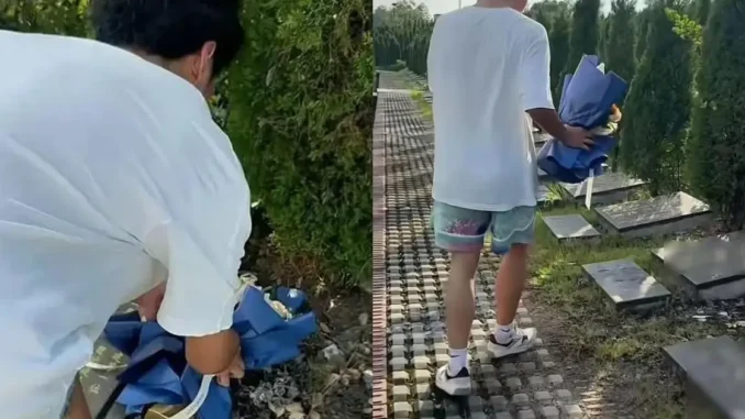 Chàng trai khóc bên mộ mẹ sau kỳ thi đại học, phía sau là chuyện rơi nước mắt Chàng trai khóc bên mộ mẹ sau kỳ thi đại học, phía sau là chuyện rơi nước mắt