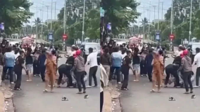 Vụ hỗn chiến náo loạn trước cổng bệnh viện: Một người bị chấn thương sọ não