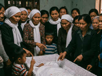 Người mẹ m;/ất vì đu;/ối nước, cả gia đình mang về nhà a-n tá/ng – nhưng đến lúc cho vào q;/uan tà/i thì đứa con 5 tuổi chỉ tay hét lên “mẹ bảo không phải”…